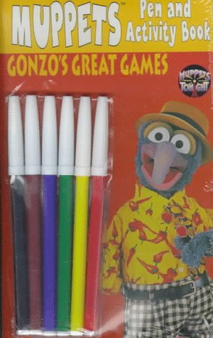 Book cover for Gonzo's Great Games: Muppets Pen and Activity Books