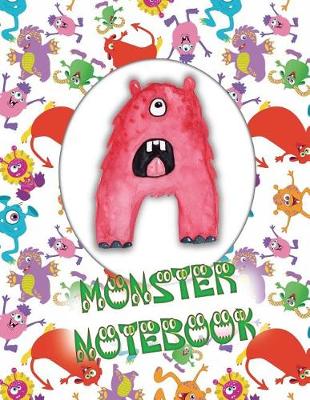 Book cover for A Monster Notebook