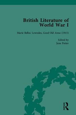 Book cover for British Literature of World War I