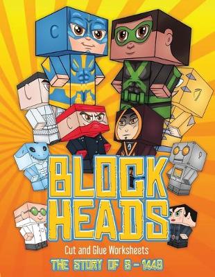 Cover of Cut and Glue Worksheets (Block Heads - The Story of S-1448)