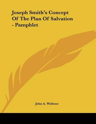 Book cover for Joseph Smith's Concept of the Plan of Salvation - Pamphlet