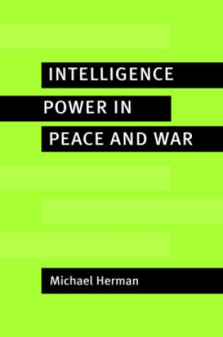 Cover of Intelligence Power in Peace and War