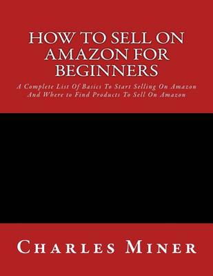 Book cover for How To Sell On Amazon For Beginners