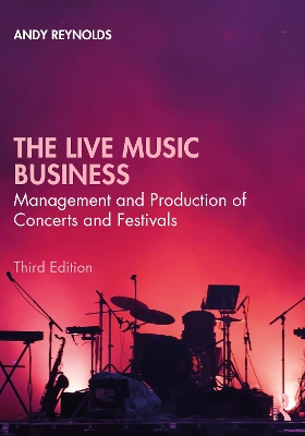 Book cover for The Live Music Business