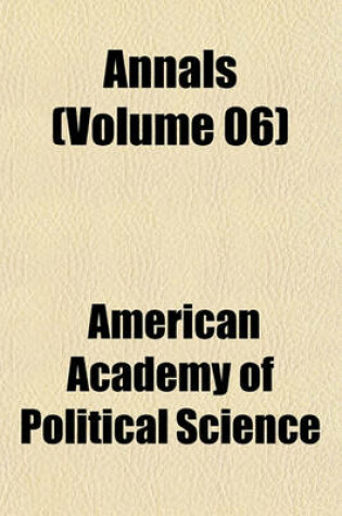 Cover of Annals (Volume 06)