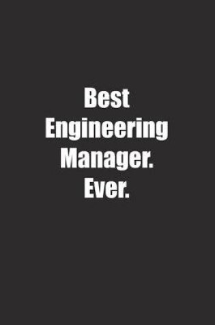 Cover of Best Engineering Manager. Ever.