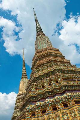 Book cover for Pagoda Architecture Wat PHO Bangkok Thailand Journal