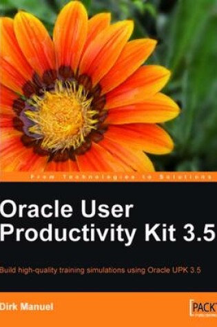 Cover of Oracle User Productivity Kit 3.5