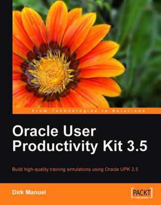 Book cover for Oracle User Productivity Kit 3.5