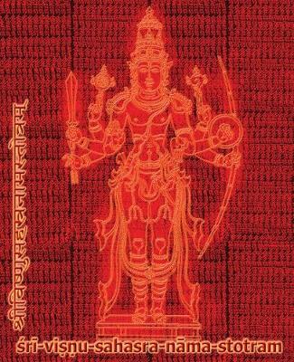 Book cover for Vishnu-Sahasra-Nama-Stotram Legacy Book - Endowment of Devotion