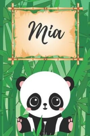 Cover of Mia Notizbuch Panda / Malbuch / Kritzelbuch / Tagebuch / Journal / DIN A5 / Geschenke