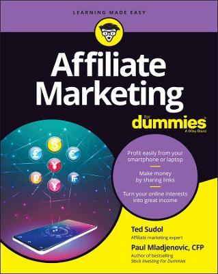 Book cover for Affiliate Marketing For Dummies