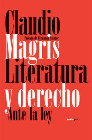 Cover of Literatura y Derecho