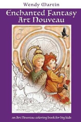 Cover of Enchanted Fantasy Art Nouveau