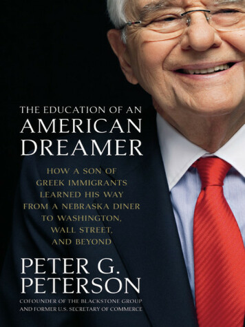 Book cover for The Education of an American Dreamer