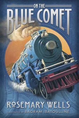 Book cover for On the Blue Comet
