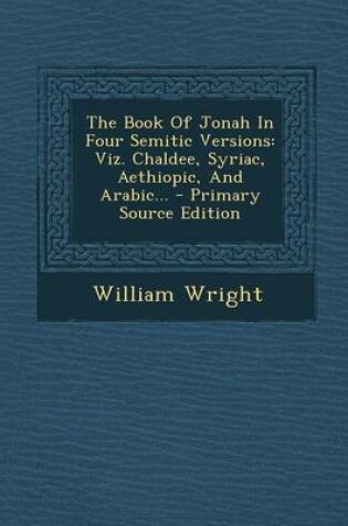 Cover of The Book of Jonah in Four Semitic Versions