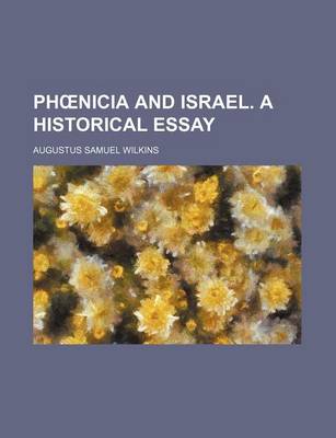 Book cover for PH Nicia and Israel. a Historical Essay