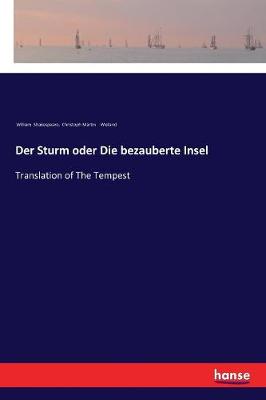 Book cover for Der Sturm oder Die bezauberte Insel