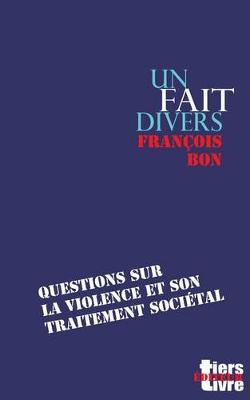 Book cover for Un fait divers