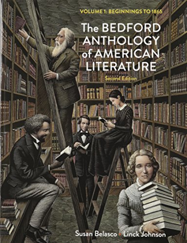 Book cover for The Bedford Anthology of American Literature, Volume 1