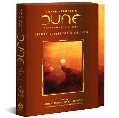 Book cover for DUNE: The Graphic Novel, Book 1: Dune: Deluxe Collector's Edition