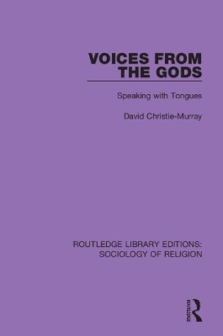 Cover of Voices from the Gods