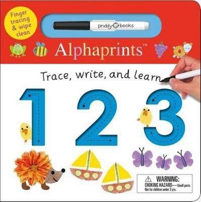 Book cover for Alphaprints: Trace, Write, and Learn 123