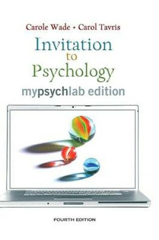 Cover of Invitation to Psychology, Mypsychlab Edition