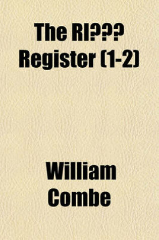 Cover of The Rli I I Register (Volume 1-2)