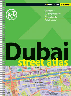 Book cover for Dubai Jumbo Street Atlas Explorer