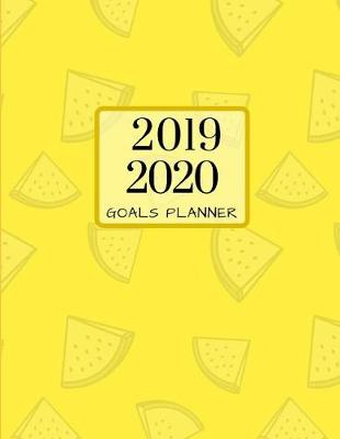 Book cover for 2019 2020 Yellow Sunrise 15 Months Daily Planner