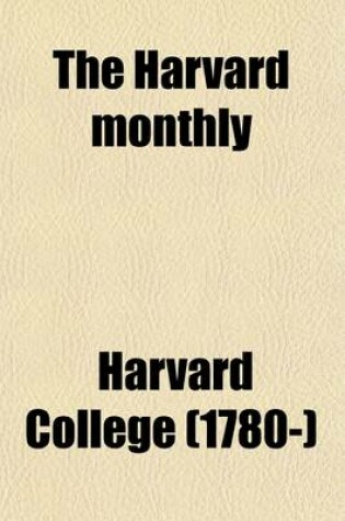 Cover of The Harvard Monthly Volume 29-30