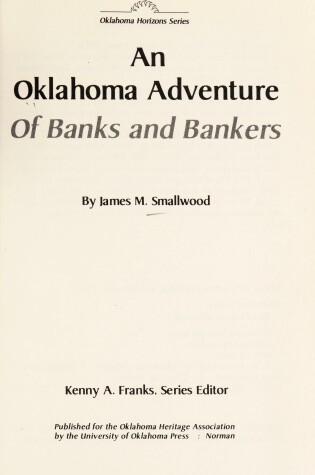 Cover of An Oklahoma Adventure of Banks and Bankers