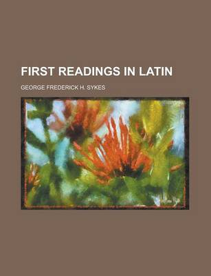 Book cover for First Readings in Latin