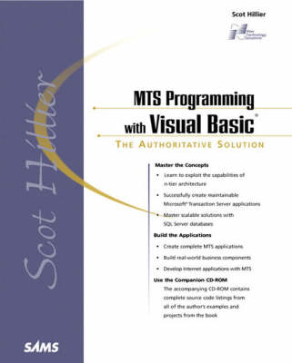 Book cover for MTS Programming with Visual Basic