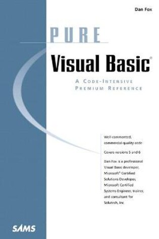 Cover of Pure Visual Basic