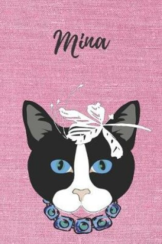 Cover of Mina Katzen-Malbuch / Notizbuch / Tagebuch