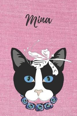 Book cover for Mina Katzen-Malbuch / Notizbuch / Tagebuch