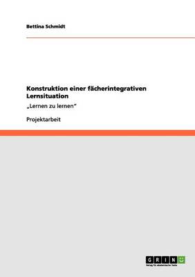 Book cover for Konstruktion einer facherintegrativen Lernsituation