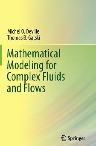 Cover of Mathematical Modeling for Complex Fluids and Flows