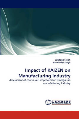 Book cover for Impact of KAIZEN on Manufacturing Industry