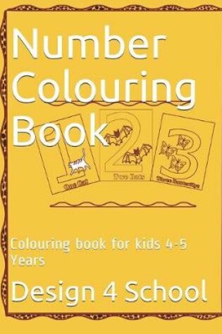 Cover of Number Colouring Book