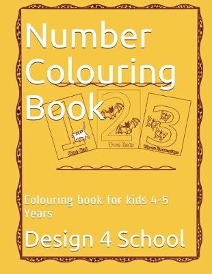 Book cover for Number Colouring Book