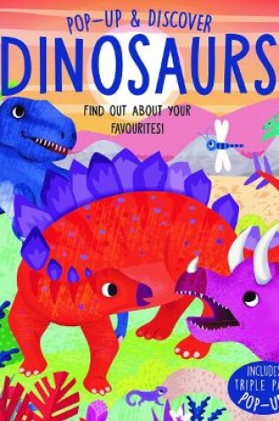 Cover of Pop Up and Discover Dinosaurs