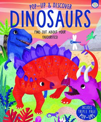 Book cover for Pop Up and Discover Dinosaurs