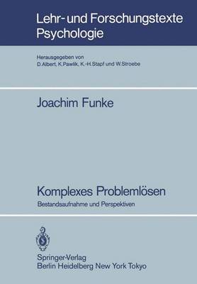 Cover of Komplexes Problemlösen