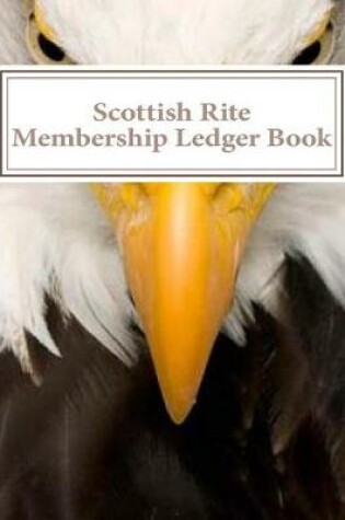 Cover of Scottish Rite Membership Ledger Book