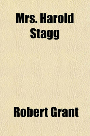 Cover of Mrs. Harold Stagg
