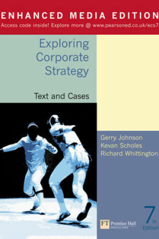Cover of Exploring Corporate Strategy Enhanced Media Edition Text and Cases 7th Edition